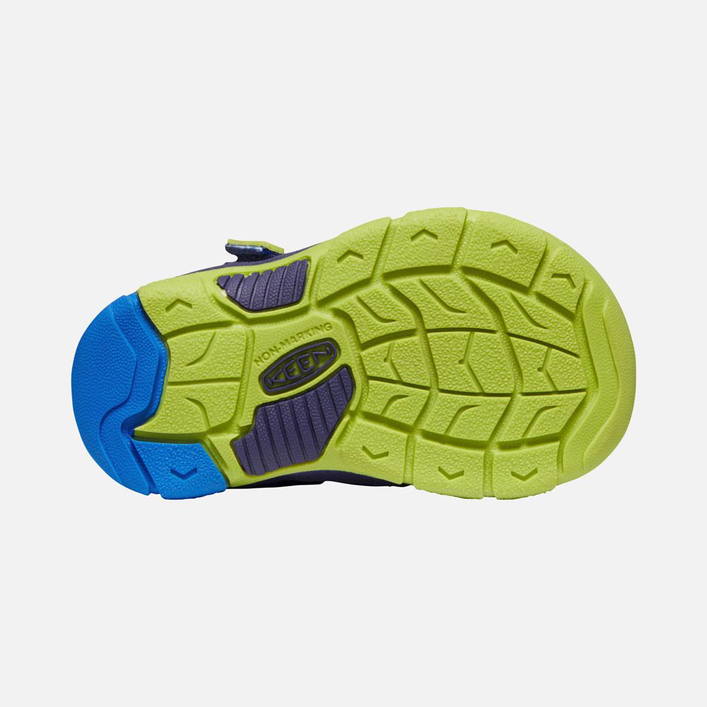 Sandalias Keen Mexico Azules/Verdes - Niños Newport H2 - JC4839205